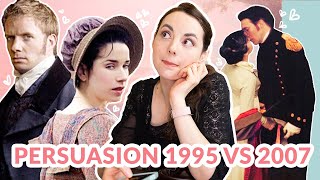 Persuasion 1995 vs 2007 Comparison | Jane Austen Movies Analysis