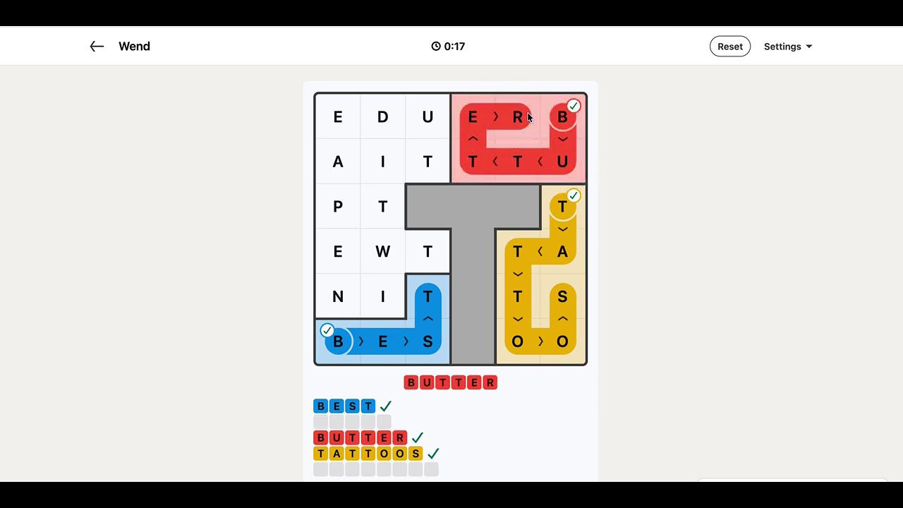 LinkedIn Wend Answer Today | 17 July 2026 - Puzzle #39