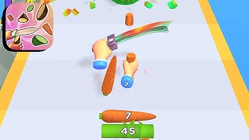 Slice Hit ​- All Levels Gameplay Android,ios (Part 24)