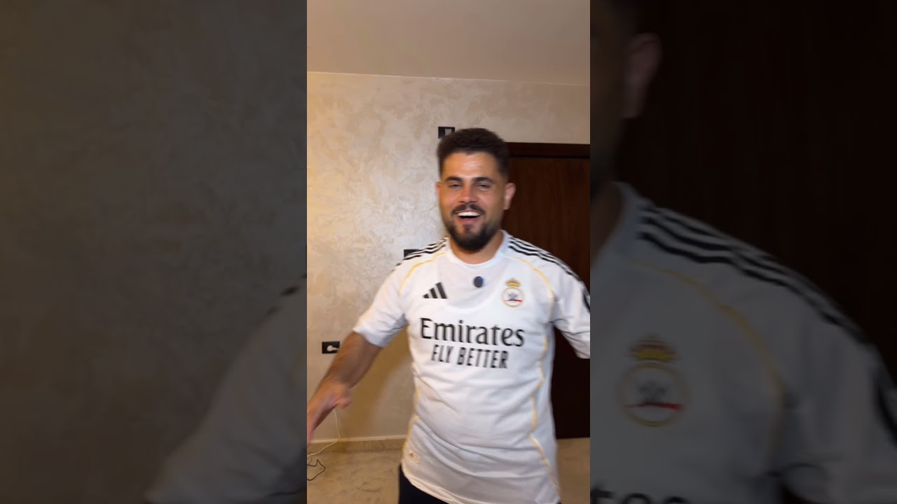 وصلني تيشيرت ريال مدريد الموسم القادم😍 ناررر🚀🚀🚀