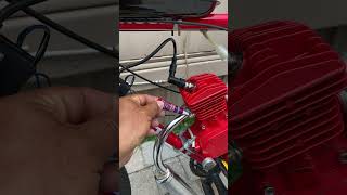 Another essential tip to the spark plug and exhaust #motorized #motorizedbike
