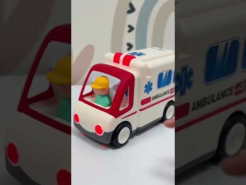 Інтерактивна машинка Швидка допомога 89-509 A, відео 1