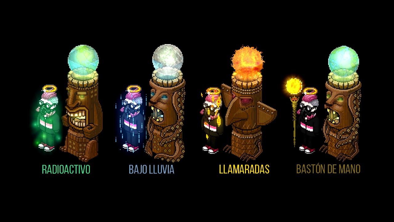 COMO TENER EFECTOS TOTEM - HABBO - YouTube