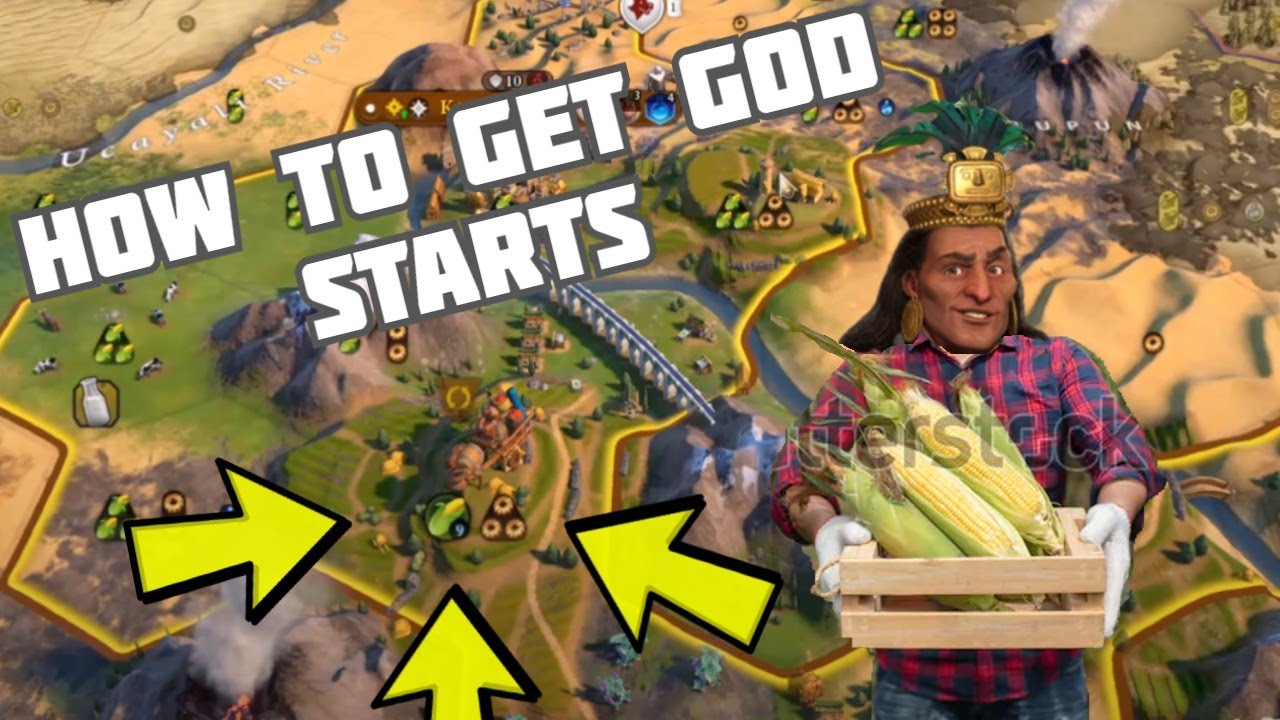 How to get INSANE Starts as Pachacuti Civ VI Strategy YouTube