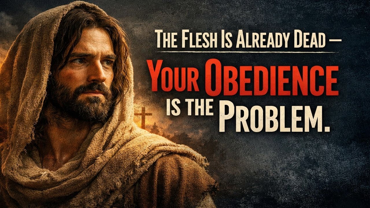 The Flesh Is Already Dead — Your Obedience Is the Problem.