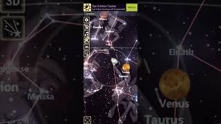 crab nebula in startracker app #startracker #crabnebula     #short #shortvideo #ytshort screenshot 3