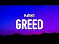 Marino Greed Lyrics
