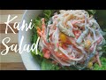 Japanese kani salad recipe  healthy foodie