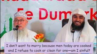 I don't wanna marry cuz men today are cooked & I refuse to cook or clean for him, am I sinfu?l assim