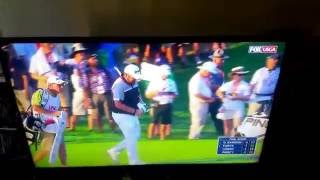 Dustin Johnson on last hole to win 2016 US open