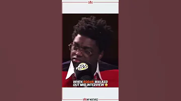 When Kodak Black Walked Out Mid Interview 