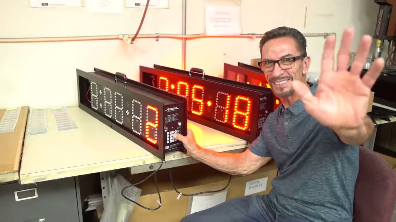 5 Digit Ultra Bright LED - Raceclock.com