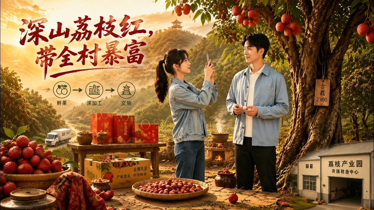 深山荔枝紅：帶全村暴富