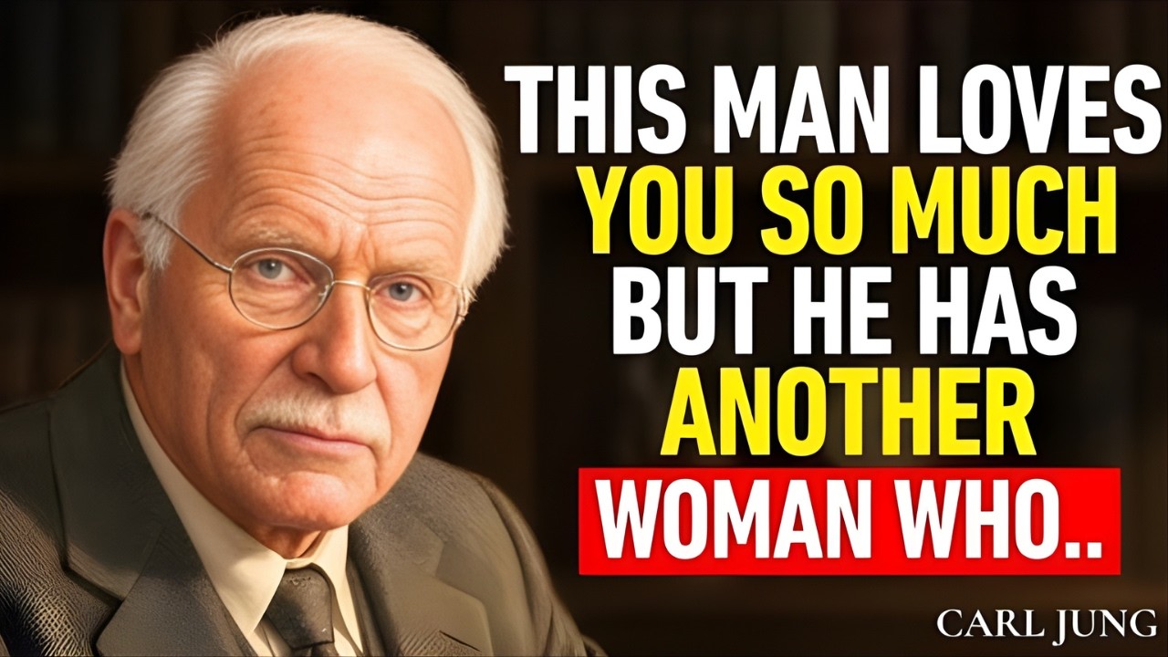 Angels Say This Man Loves You So Much But He Has Another Woman Who | CARL JUNG.