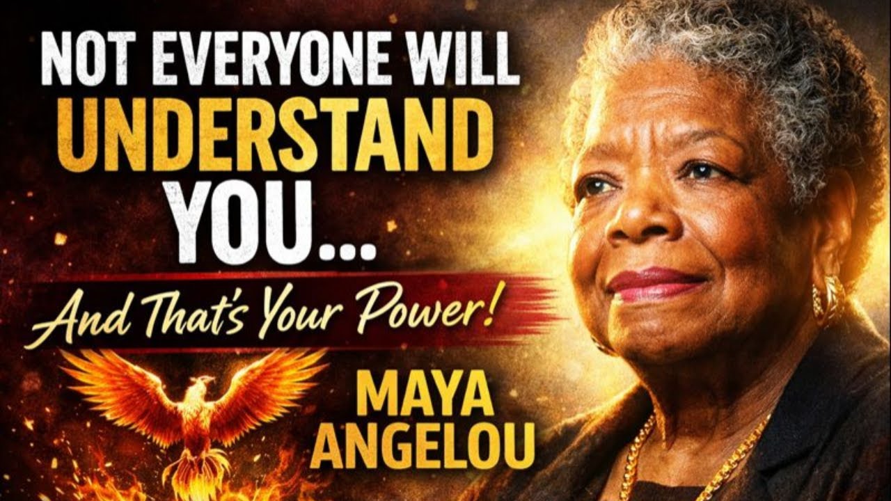 Not Everyone Will Understand You (And That’s Your Power) | MAYA ANGELOU | Motivational Speech 🌱✨