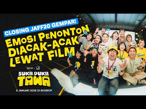 JAFF20 is the first time Aco Tenri's film "SUKA DUKA TAWA" has met its audience!