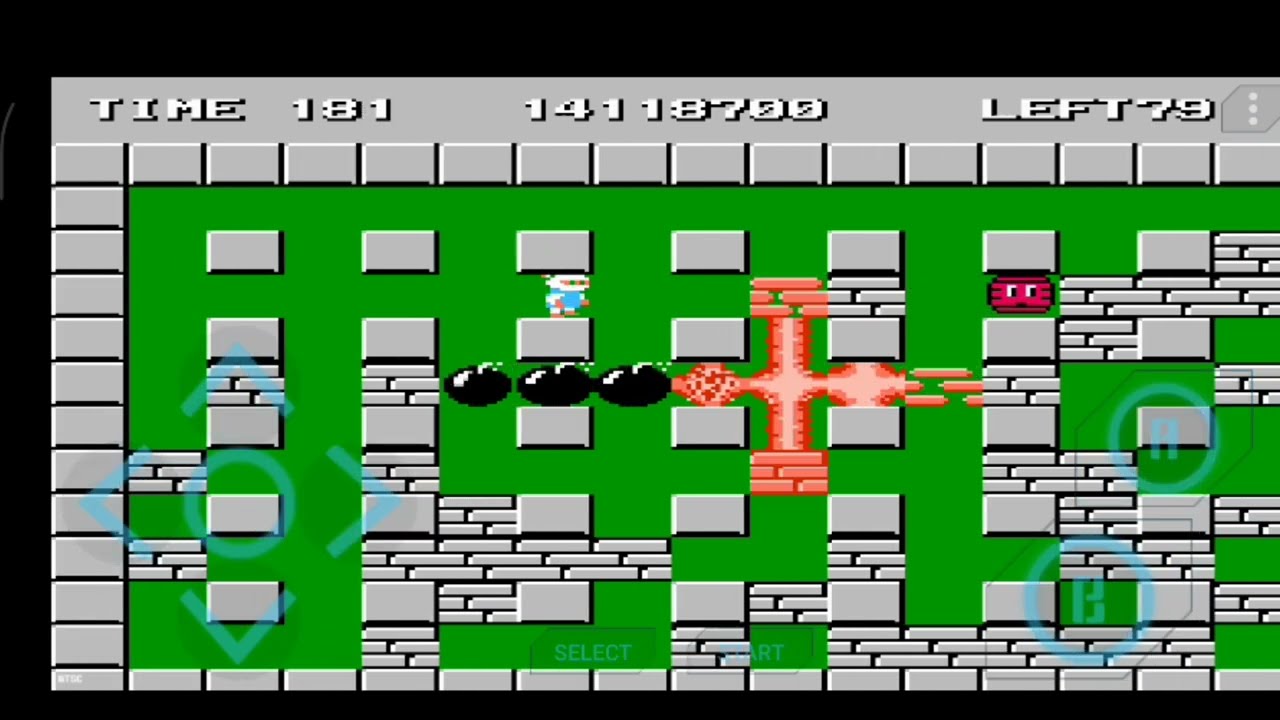 NES Bomberman Old Version Gameplay🎮 
