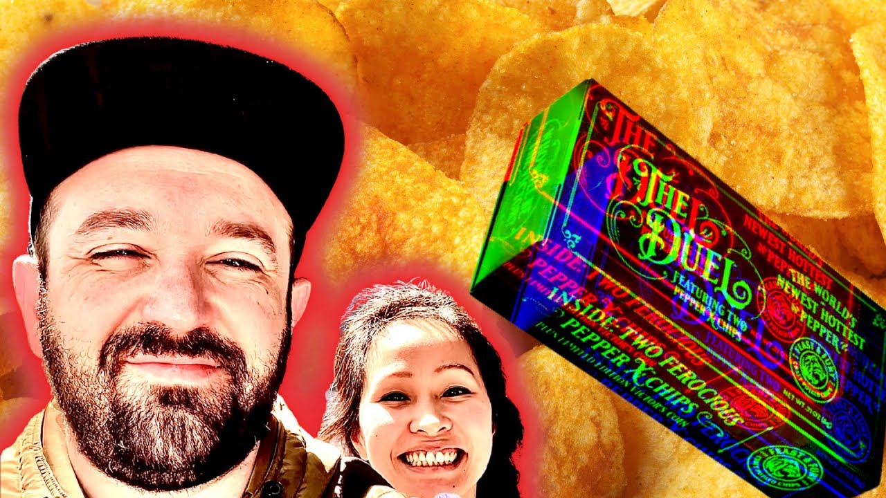 Watch Us Suffer After We Eat Pepper X Duel Chip Challenge They Say It's