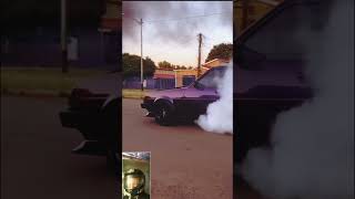 Twin Turbos On A V8 Lexus Corolla automobile