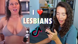 Reacting to ~Actually Good~ Lesbian Thirst Traps (lord give me strength...)