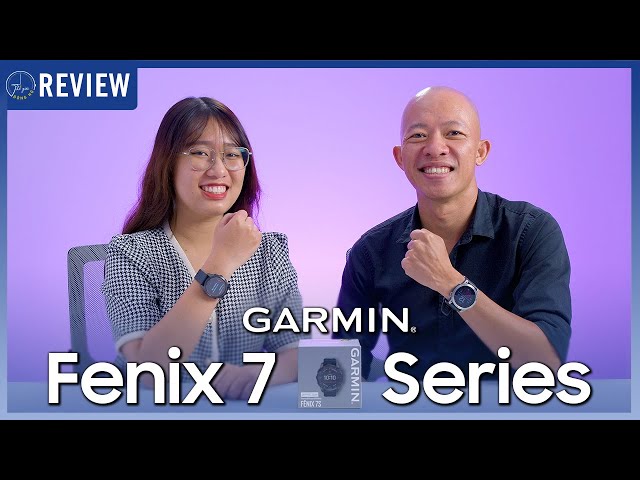 Giải đáp tất tần tật về Garmin Fenix 7 Series cùng "Người Sắt" | Thế Giới Đồng Hồ