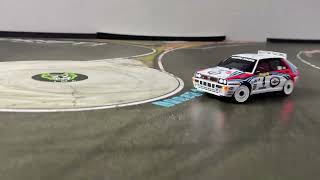 This is so much fun! Mini-Z LANCIA DELTA No. 4 racing car - YouTube