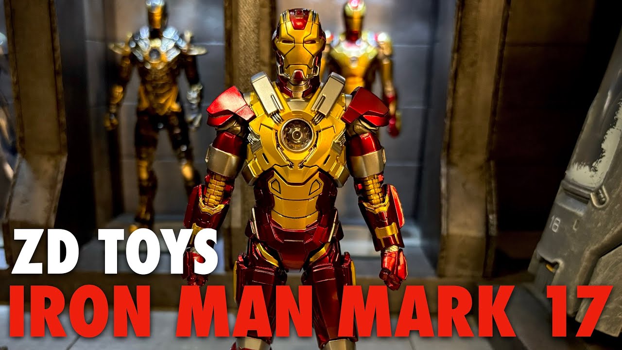 ZD Toys Iron Man Mark 17- Review - YouTube