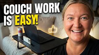BUYIFY Foldable Laptop Bed Desk Review: Couch Work Made Easy