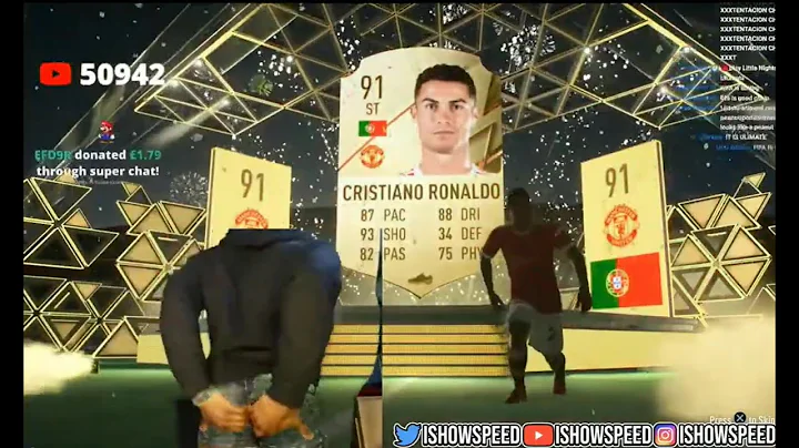 😱😂ISHOWSPEED PACKS RONALDO AND PUTS FINGER IN HIS @$$ • #ishowspeed #ronaldo #fifa #fifa22 #memes