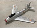 3D printed 40mm EDF Sabre - Louis Dionne design