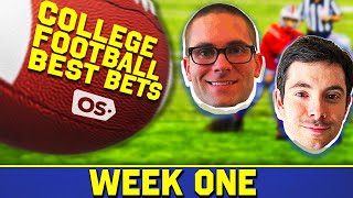 Week 1 College Football Picks & Predictions 2023 | Betting U