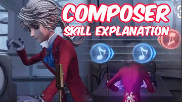 [NEW SURVIVOR] COMPOSER SKILL in ENGLISH Identity V