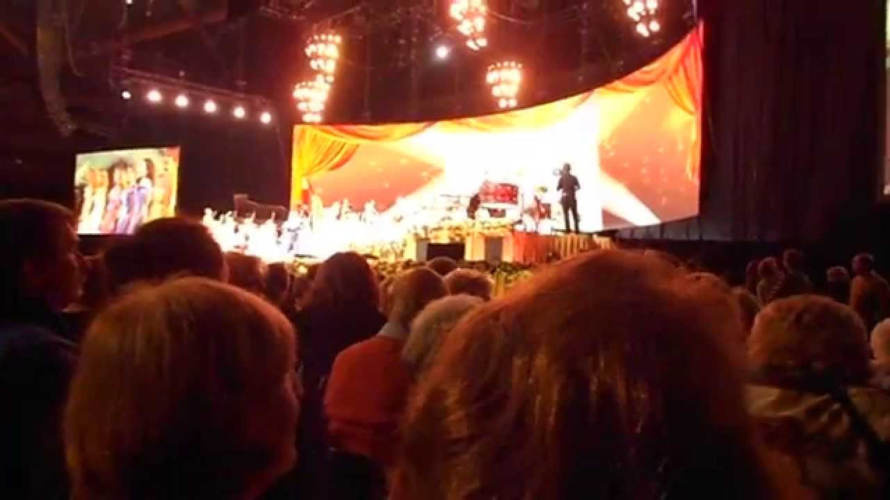 Andre Rieu 2014 Concert ANDRE RIEU BRUXELLES 15 novembre 2014 - YouTube