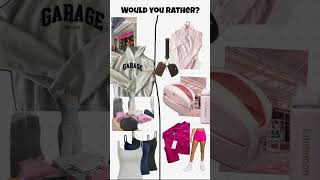 Lululemon or garage? Comment!! #garage #lululemon #preppy