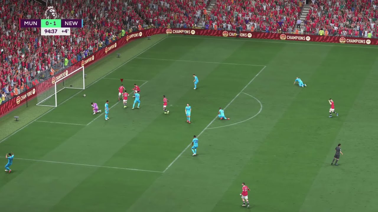 Fifa 22 next gen last minute goal celebration YouTube