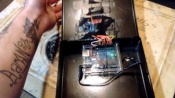 Arduino Uno keypad lock box