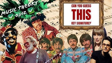 Can You Guess This Key Signature? 🤔 Music Theory Challenge