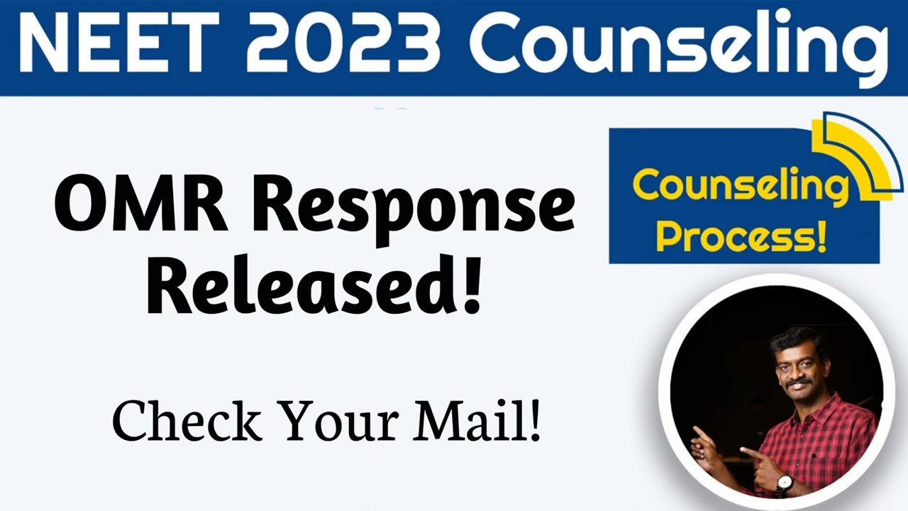 NEET 2023 OMR Response Released - Check Your Email