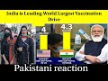India is Leading the World Largest Vaccination Drive Beating USA - Pakistani reaction |Ribaha Imran|