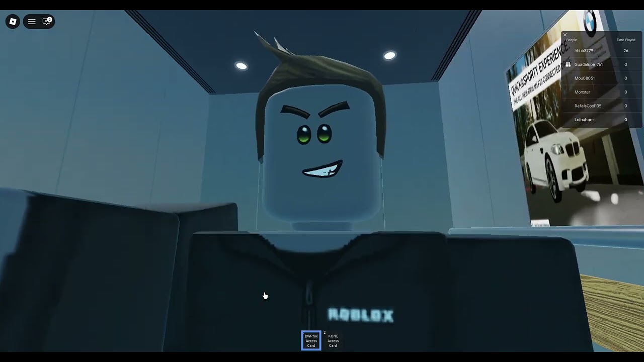 Roblox Luxiar lifts game vào trong
