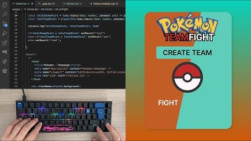 ASMR Programming - Pokemon Fight Simulator - No Talking