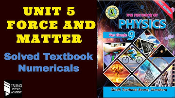 Solved Numericals- Chapter 5- Forces & Matter - Class 9 Physics