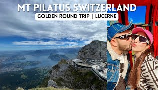 Mount Pilatus Switzerland 2023 | Golden Trip | Lucerne - How to reach and What to do ?