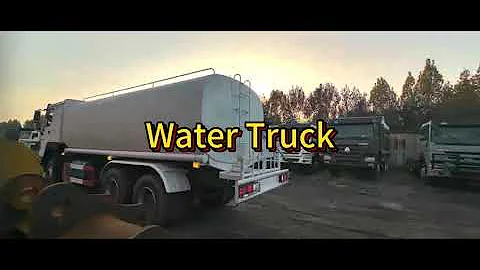 China Howo 6x4 Water Tanker With 20000 Liter Water Spray Bowser Diesel Engine And Motor 20000 Liters