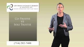 Co Trustee Vs Sole Trustee