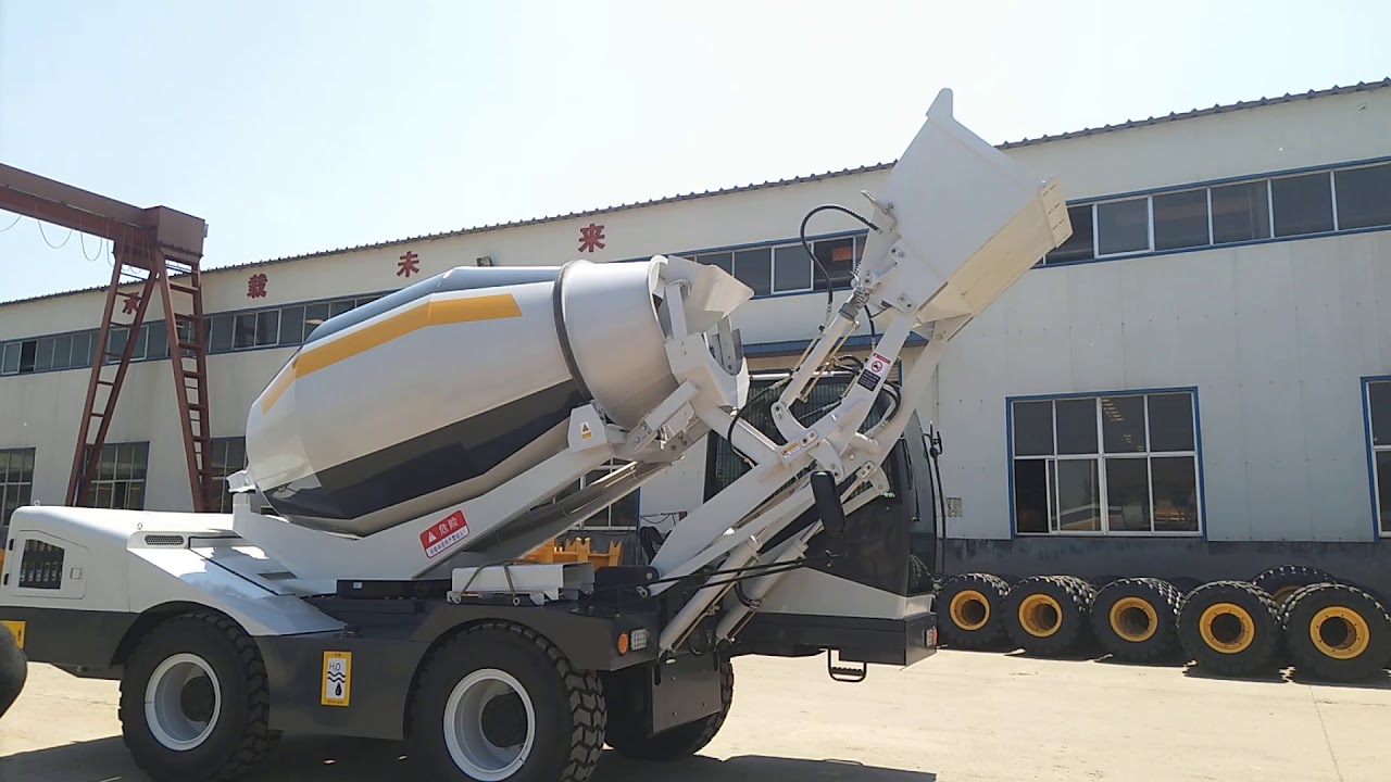 concrete mixer YouTube