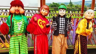 Pinho Do Fofão, Chaves, Chapolin, Fofona E Ben10 Na Carreta Explosão