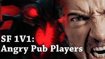 Bulldog Watches Angry Pub Players SF 1v1 Mid Match