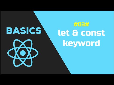 Bài 3: ES6 - Từ khóa let và const