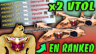 ME SAQUÉ 2 VTOL EN RANKED para LLEGAR A LEYENDA PERO AL FINAL? - COD MOBILE